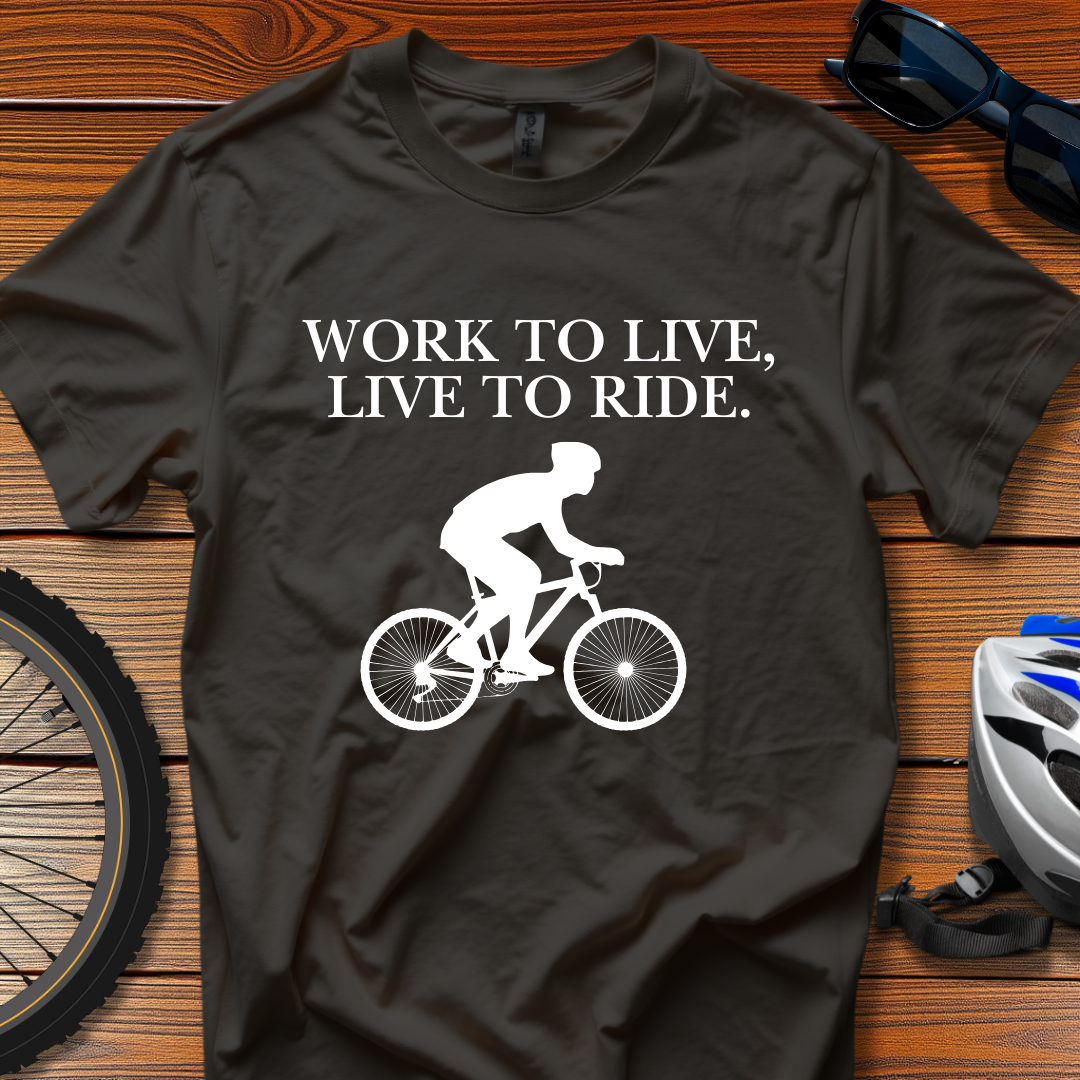 Work to Live Tee