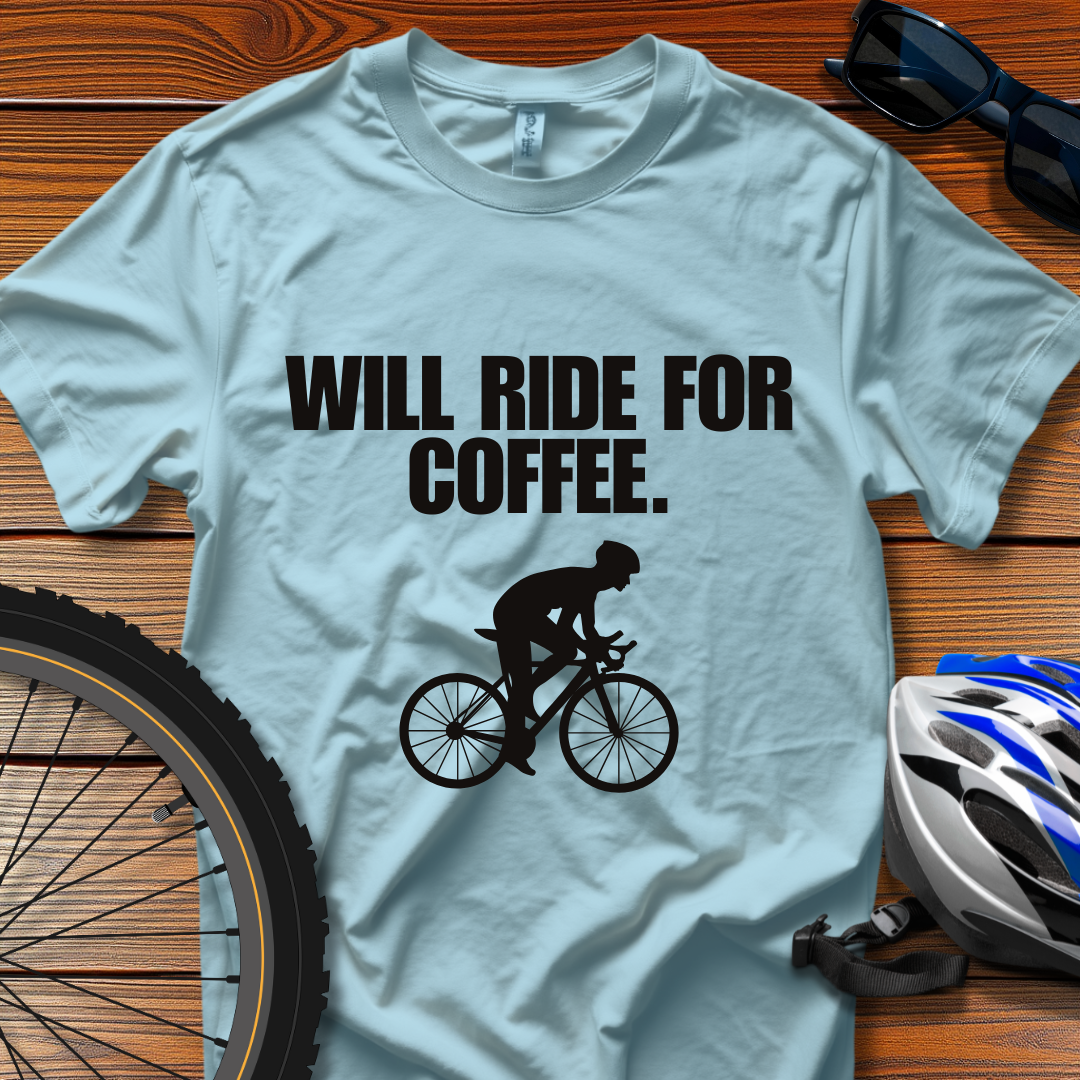 Will Ride Tee 3XL / Light Blue