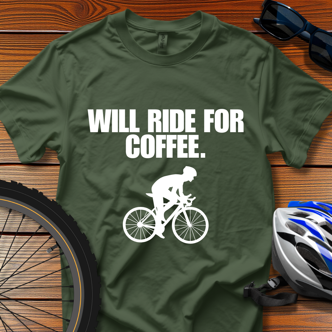 Will Ride Tee 3XL / Military Green