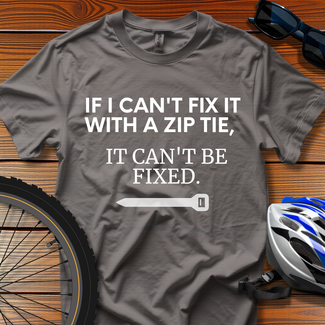 If I Can't Fix It Tee 3XL / Charcoal