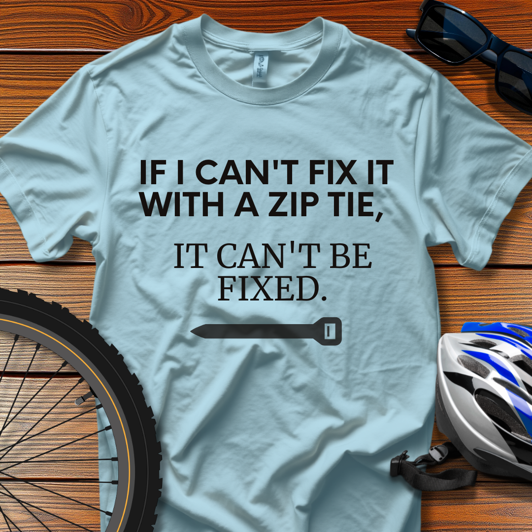 If I Can't Fix It Tee 3XL / Light Blue