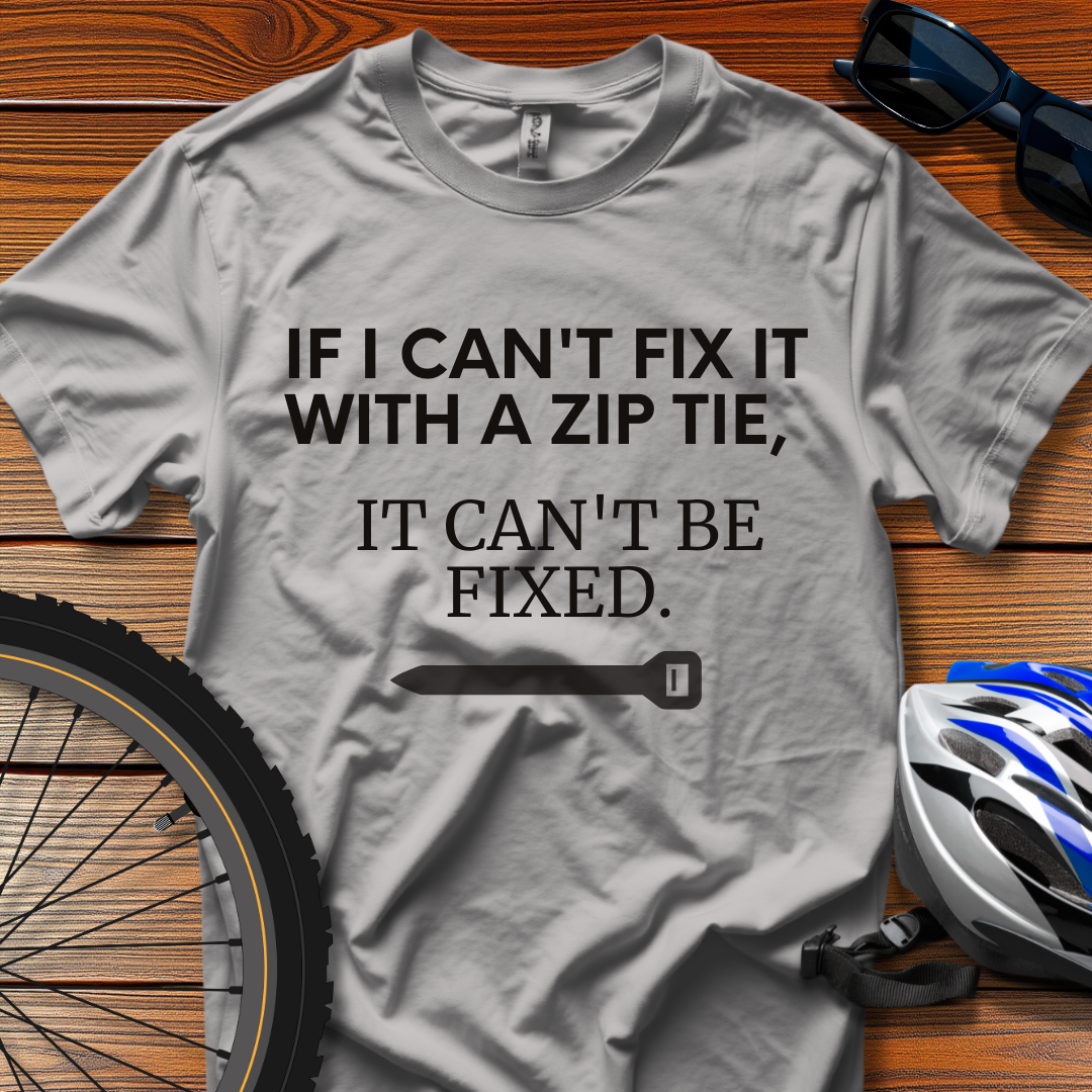 If I Can't Fix It Tee 3XL / Light Grey
