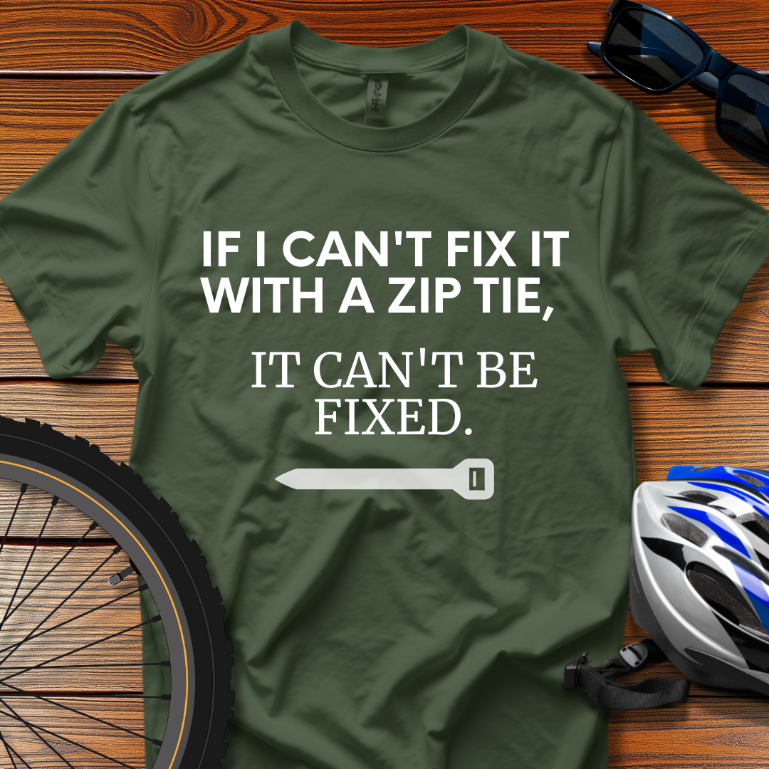 If I Can't Fix It Tee 3XL / Military Green