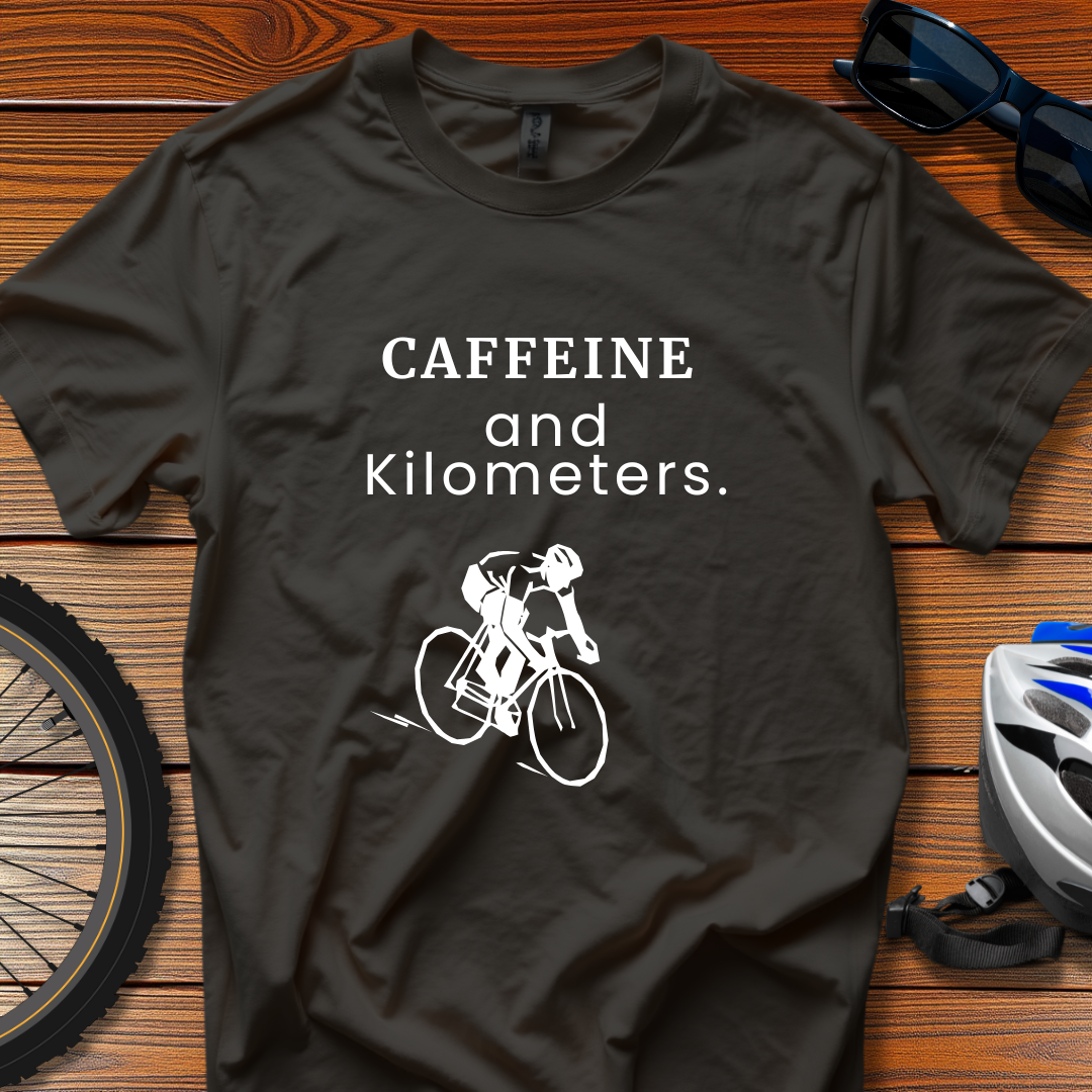 Caffeine & Kilometers Tee
