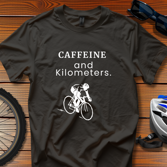 Caffeine & Kilometers Tee